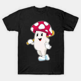 Mushroom Baseball Baseball bat T-Shirt